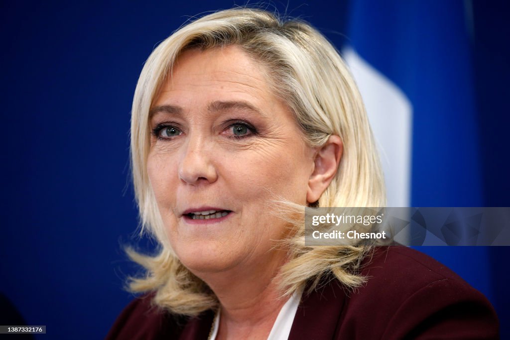 Marine Le Pen, National Rally Candidate, Campaigns For President