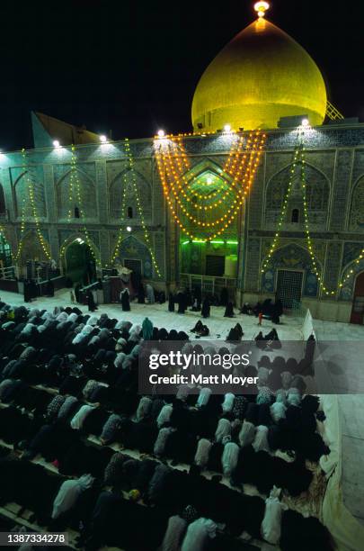 Shelled during the failed anti-Sadam uprising of 1991, and used as a base by insurgents fighting the US in August, the Imam Ali Shrine, one of the...