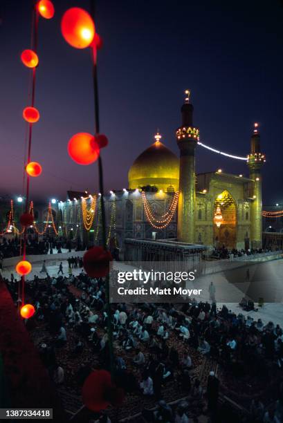 Shelled during the failed anti-Sadam uprising of 1991, and used as a base by insurgents fighting the US in August, the Imam Ali Shrine, one of the...