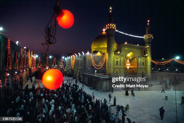 Shelled during the failed anti-Sadam uprising of 1991, and used as a base by insurgents fighting the US in August, the Imam Ali Shrine, one of the...