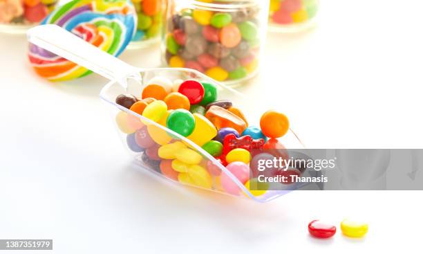 sugar candies - candy jar stock pictures, royalty-free photos & images