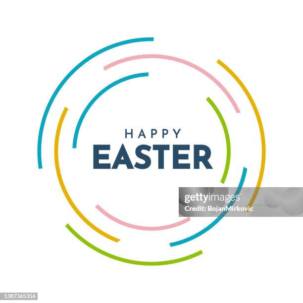 happy easter card, poster, background.. vector - easter bunny letter stock illustrations