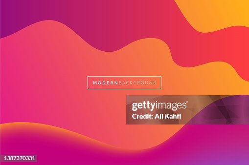 Modern Liquid Gradient Colors Abstract Background High-Res Vector ...
