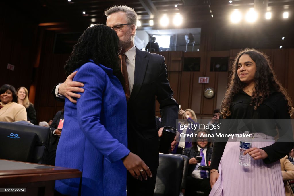 Senate Holds Supreme Court Confirmation Hearings For Ketanji Brown Jackson