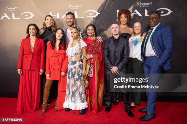 Angie Cepeda, Kate Kennedy, Yerin Ha, Pablo Schreiber, Olive Gray, Shabana Azmi, Ryan McParland, Natasha Culzac, Jen Taylor and Danny Sapani attend...