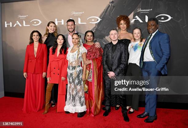 Angie Cepeda, Kate Kennedy, Yerin Ha, Pablo Schreiber, Olive Gray, Shabana Azmi, Ryan McParland, Natasha Culzac, Jen Taylor and Danny Sapani attend...