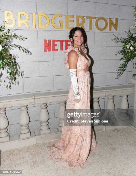 Kay Cannon attends Netflix's "Bridgerton" Season 2 & The Queen's Ball: Exclusive Preview Event Millennium Biltmore Hotel Los Angeles on March 23,...