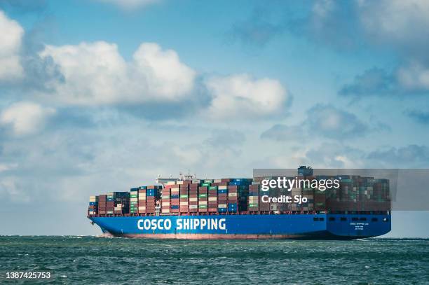 Cosco Container Shipping Code Cosco Shipping Containers Photos and Premium High Res Pictures - Getty ...