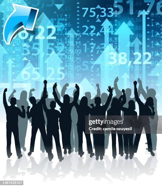 finance celebration - contract manufacturing stock illustrations