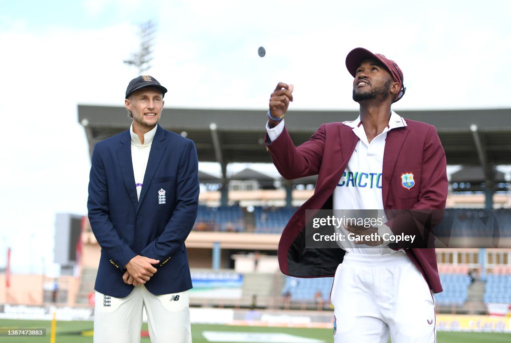 West Indies v England - 3rd Test: Day One