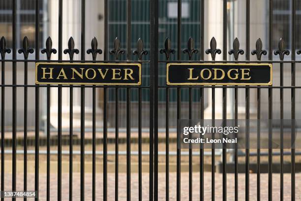 General view of the exterior of Hanover Lodge, a property owned by Andrey Goncharenko, the Chief Executive Officer of Gazprom Invest Yug, on March...