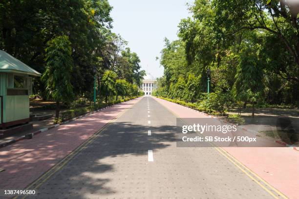 raj bhavan the official residence of governor of west bengal - new delhi stock photos et images de collection
