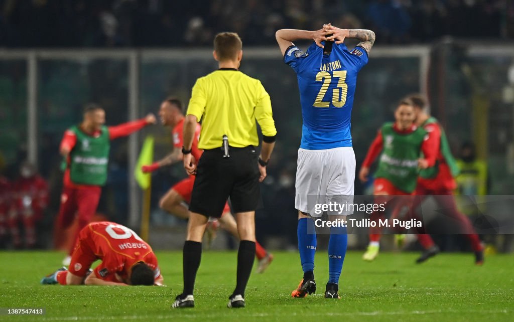 Italy v North Macedonia: Knockout Round Play-Offs - 2022 FIFA World Cup Qualifier