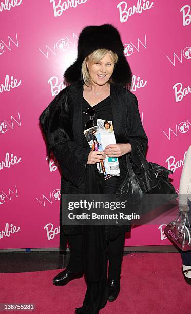 Actress Deborra Lee Furness attends the Barbie: The Dream Closet event during Mercedes-Benz Fashion Week at David Rubenstein Atrium on February 11,...