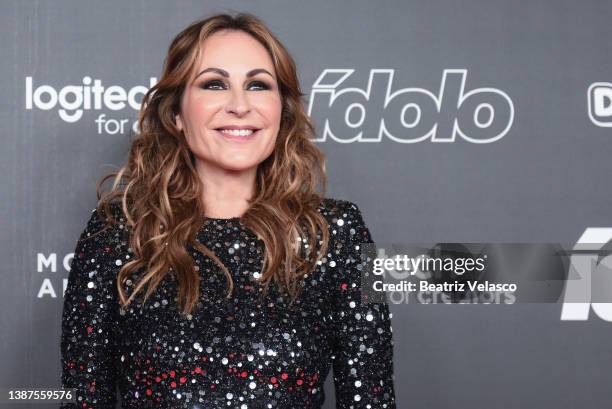 Ana Milan attends "Idolo" Awards 2 on March 24, 2022 in Madrid, Spain.