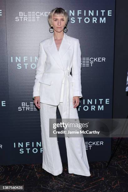 Mickey Sumner attends the "Infinite Storm" screening at Regal Union Square on March 24, 2022 in New York City.