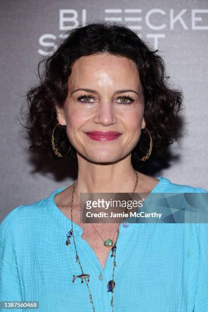 Carla Gugino attends the "Infinite Storm" screening at Regal Union Square on March 24, 2022 in New York City.