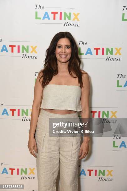 Angie Cepeda attends The Latinx House Pre-Oscars Celebration on March 24, 2022 in West Hollywood, California.