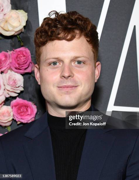 Caleb Foote attends Vanity Fair and Lancôme Celebrate the Future of Hollywood at Mother Wolf on March 24, 2022 in Los Angeles, California.