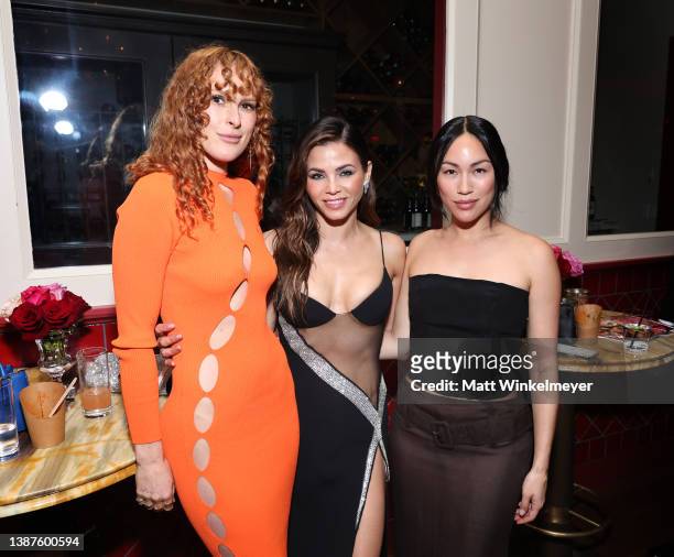 Rumer Willis, Jenna Dewan and Stephanie Shepherd attend Vanity Fair and Lancôme Celebrate The Future Of Hollywood, at Mother Wolf, on March 24, 2022...