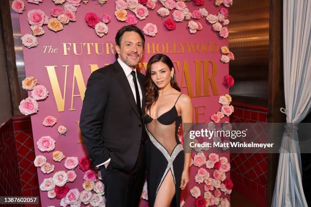 Steve Kazee and Jenna Dewan attend Vanity Fair and Lancôme Celebrate The Future Of Hollywood, at Mother Wolf, on March 24, 2022 in Los Angeles,...
