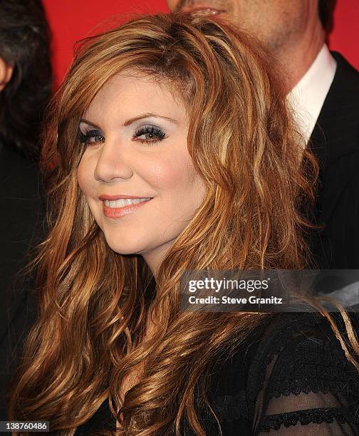 Alison Krauss attends The 2012 MusiCares Person Of The Year Gala Honoring Paul McCartney at Los Angeles Convention Center on February 10, 2012 in Los...