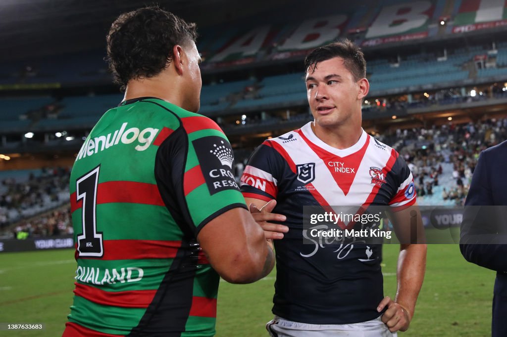 NRL Rd 3 - Rabbitohs v Roosters