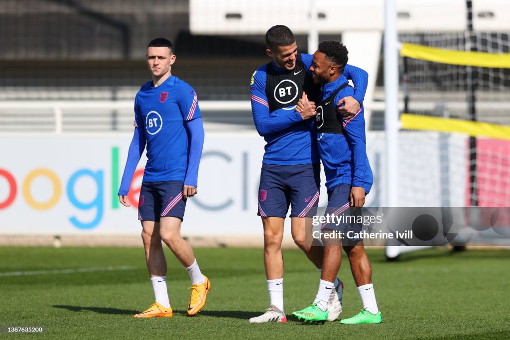 England Training Session