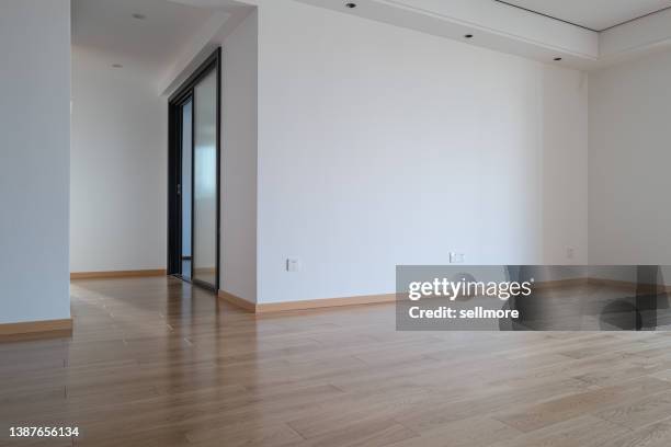 renovated apartment - wainscoting stock pictures, royalty-free photos & images