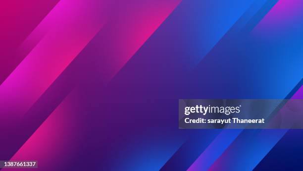 modern blue pink purple blurred background - technology background fotografías e imágenes de stock