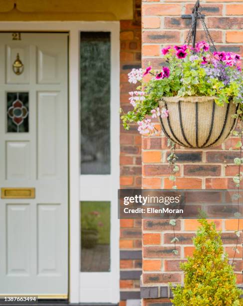 front garden - front door stock pictures, royalty-free photos & images