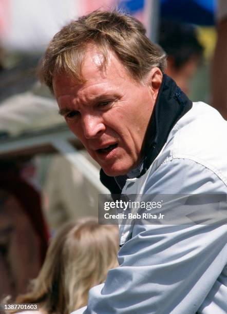 Dan Gurney at the Toyota sponsored Long Beach Grand Prix race through the streets of Long Beach, March 30, 1984 in Long Beach, California.