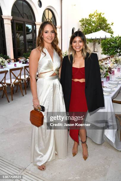 Cami Straschnoy and Pam Arias attend Lacoste celebrates global ambassador Venus Williams, hosted by creative director Louise Trotter at The Surf Club...