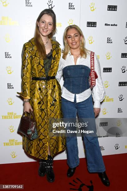 Isabella Lloyd Webber attends the "One Of These Days" UK Premiere at Everyman Borough Yards on March 25, 2022 in London, England.