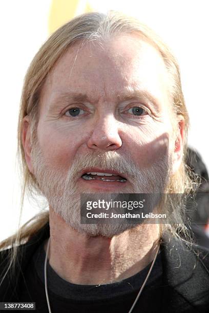 Gregg Allman attends the The Recording Academy's Annual GRAMMY Special Merit Awards Ceremony at The Wilshire Ebell Theatre on February 11, 2012 in...