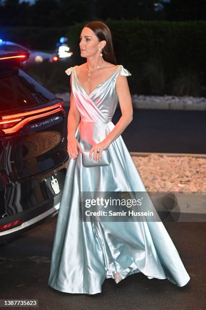 Prince William, Duke of Cambridge and Catherine, Duchess of Cambridge attend a reception hosted by the Governor General at Baha Mar Resort on March...