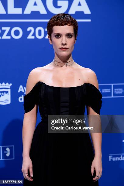 Itsaso Arana attends the 'La Voluntaria' premiere during the 25th Malaga Film Festival day 9 on March 25, 2022 in Malaga, Spain.