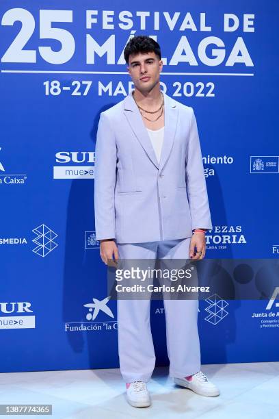 Eduardo Torres attends the 'La Voluntaria' premiere during the 25th Malaga Film Festival day 9 on March 25, 2022 in Malaga, Spain.