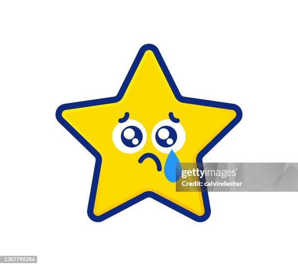 star shape emoticon - compassion fatigue stock illustrations