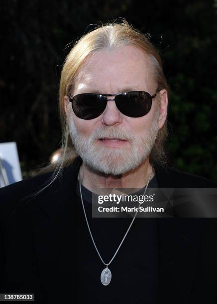 Gregg Allman attends The 54th Annual GRAMMY Awards - Special Merit Awards Ceremony at The Wilshire Ebell Theatre on February 11, 2012 in Los Angeles,...