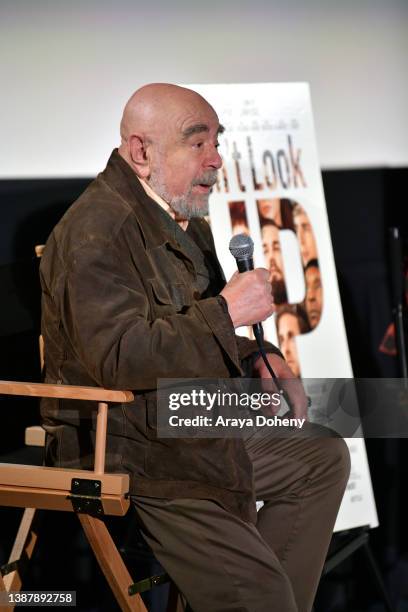 Alan Heim attends the American Cinema Editors Presents Annual Panel Of Oscar-Nominated Film Editors at Regal Sherman Oaks Galleria on March 26, 2022...