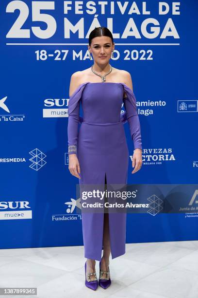 Marta Nieto attends the Malaga Film Festival 2022 closing day gala at Cervantes Theater on March 26, 2022 in Malaga, Spain.