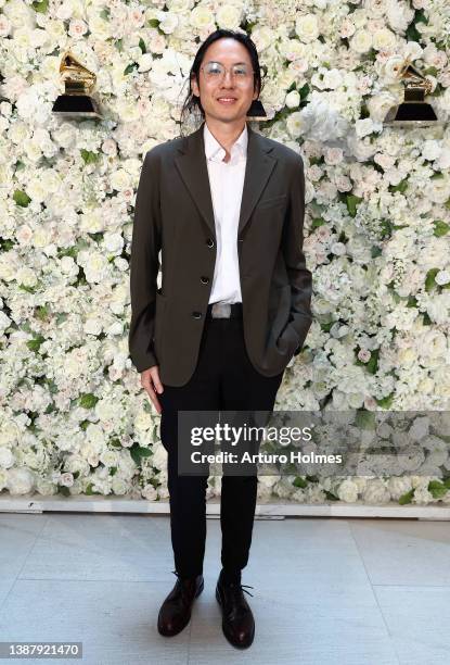 Kevin Nishimura attends The Recording Academy Los Angeles Chapter Nominee Celebration at Spring Place on March 26, 2022 in Beverly Hills, California.