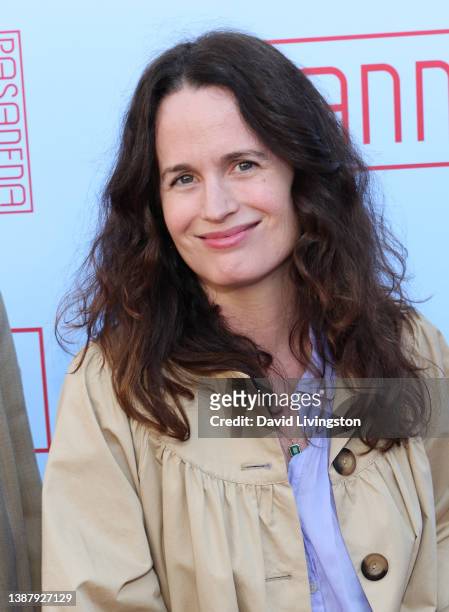 Elizabeth Reaser attends the opening night performance of "ANN" at Pasadena Playhouse on March 26, 2022 in Pasadena, California.