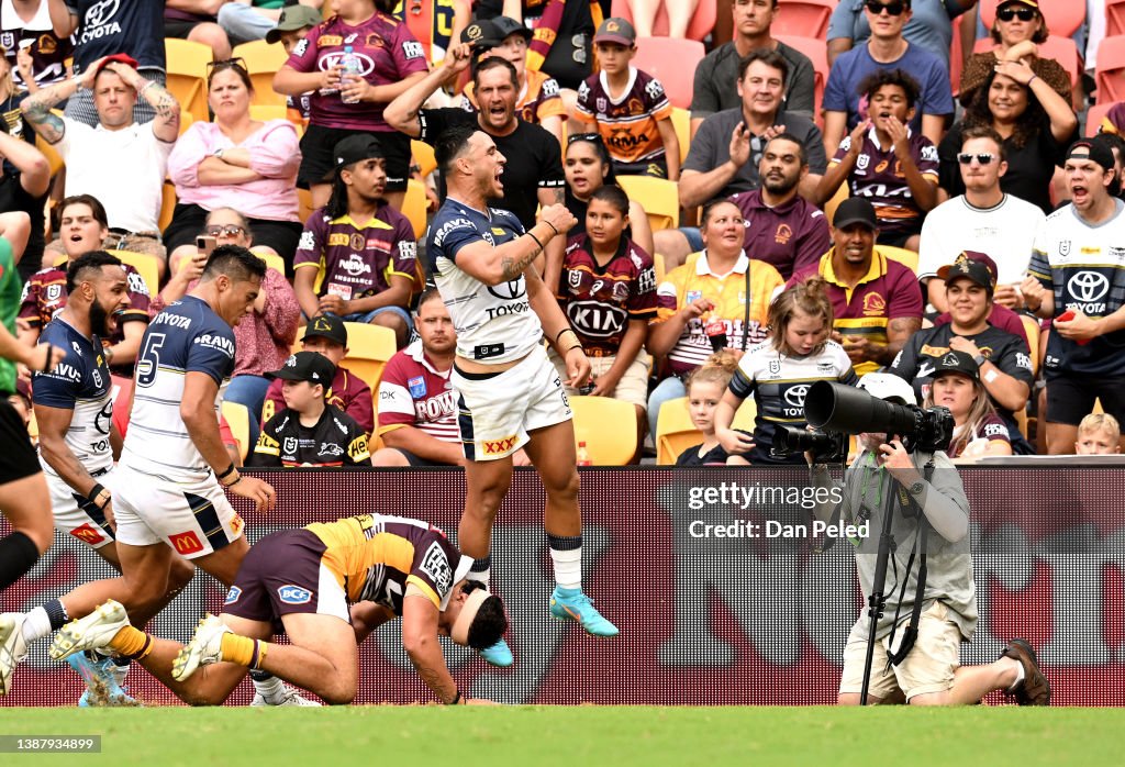 NRL Rd 3 - Broncos v Cowboys