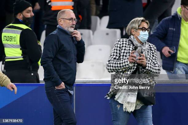 Alain Griezmann, father of Antoine Griezmann of France during the International friendly match between France and Ivory Coast at Stade Velodrome on...
