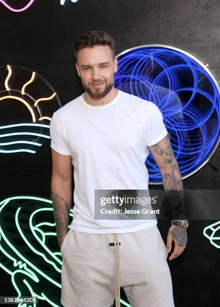 Liam Payne attends the eBay & GBK Brand Bar Pre-Oscar Luxury Lounge at Beverly Wilshire, A Four Seasons Hotel on March 26, 2022 in Beverly Hills,...