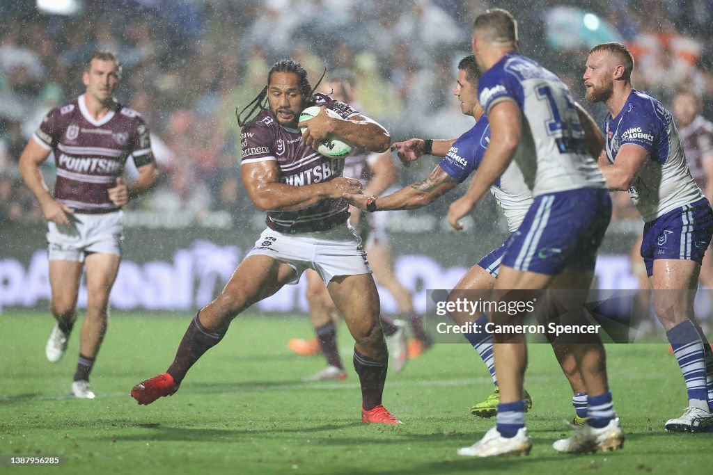 NRL Rd 3 - Sea Eagles v Bulldogs