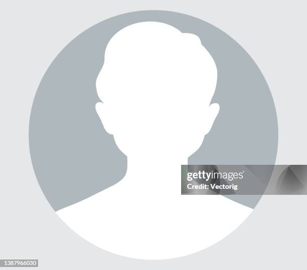 people head silhouettes - headshot icon stock illustrations