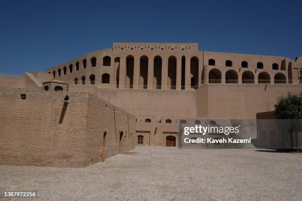 General view of The Citadel of Herat also known as the Citadel of Alexander, and locally known as Qala Iktyaruddin or Arg seen on September 16, 2021...